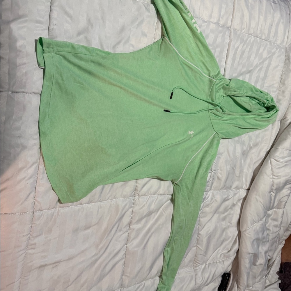 Under Armour Light Green Hoodie